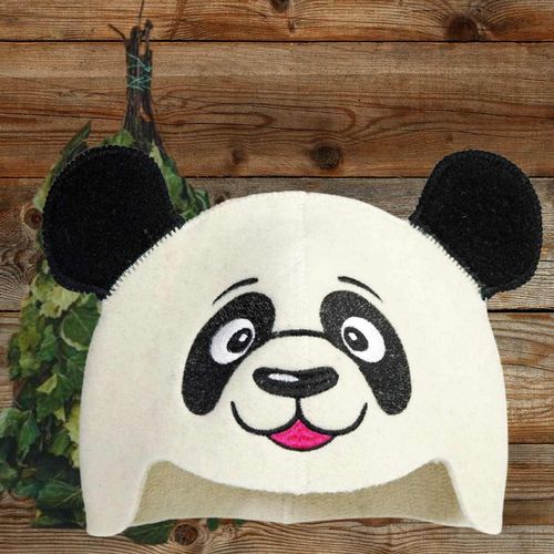 Saunahattu paljuhattu Panda